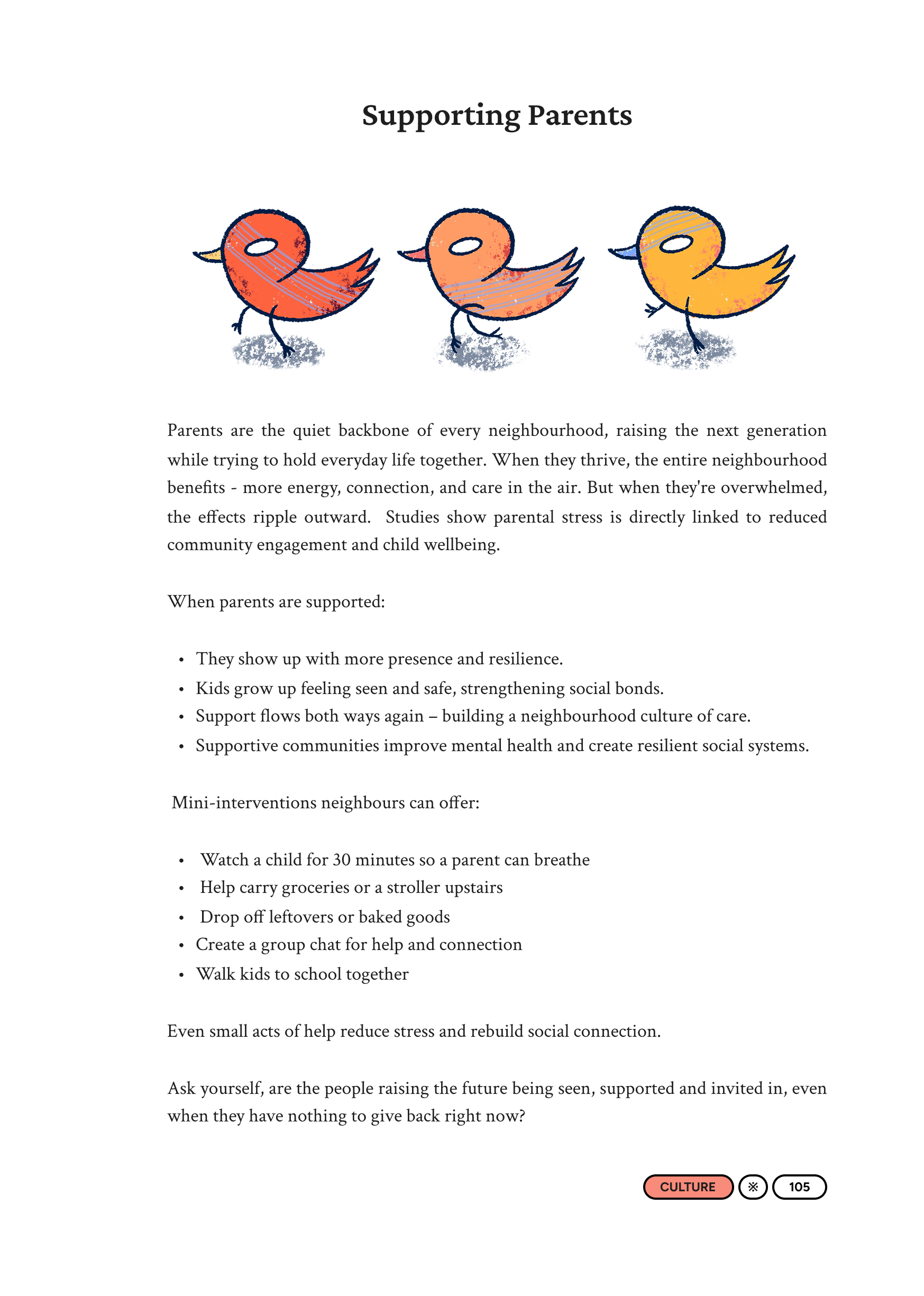 Cultivating Neighbourhoods